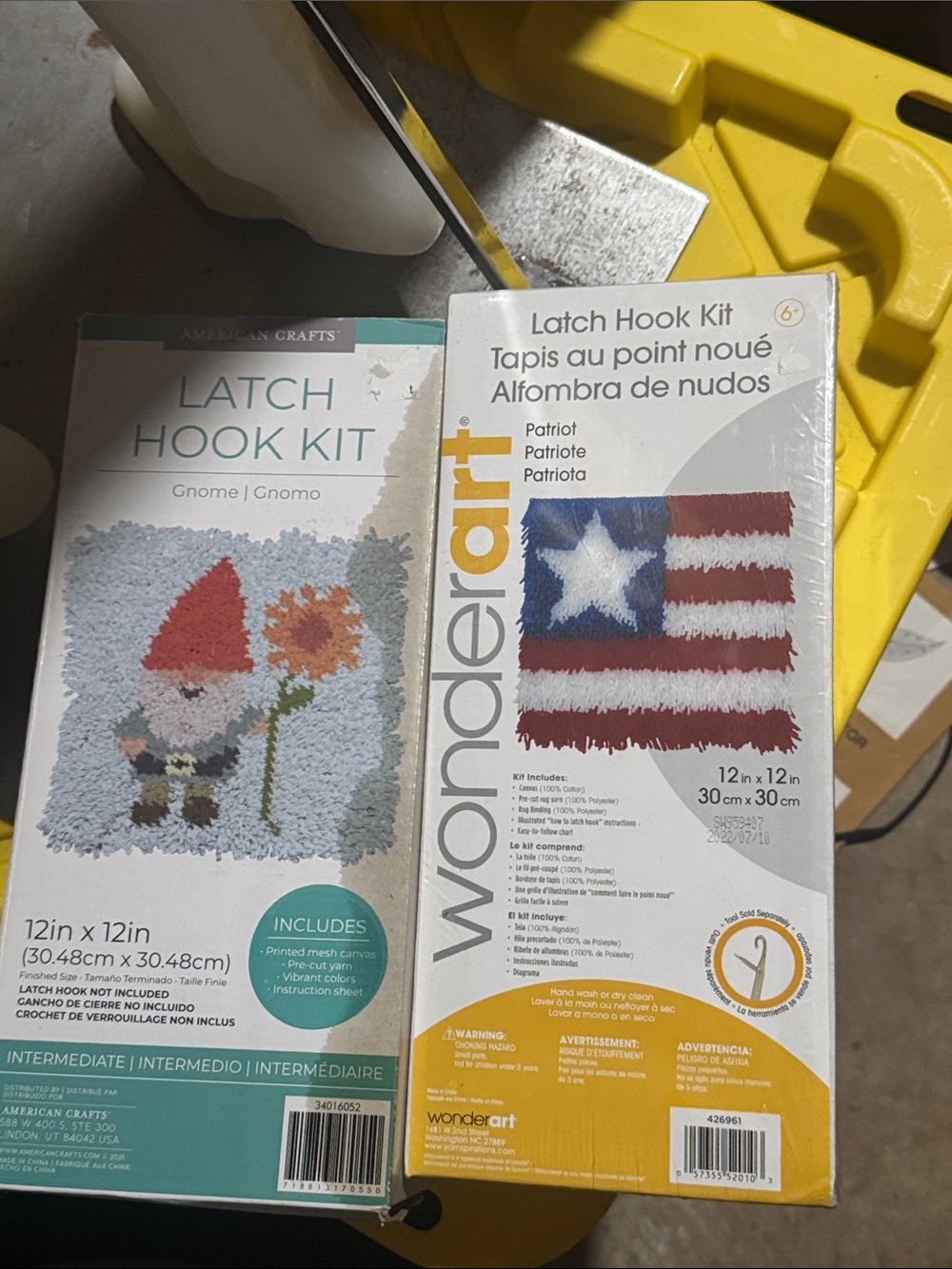 2 Brand New Latch Hook Kits
